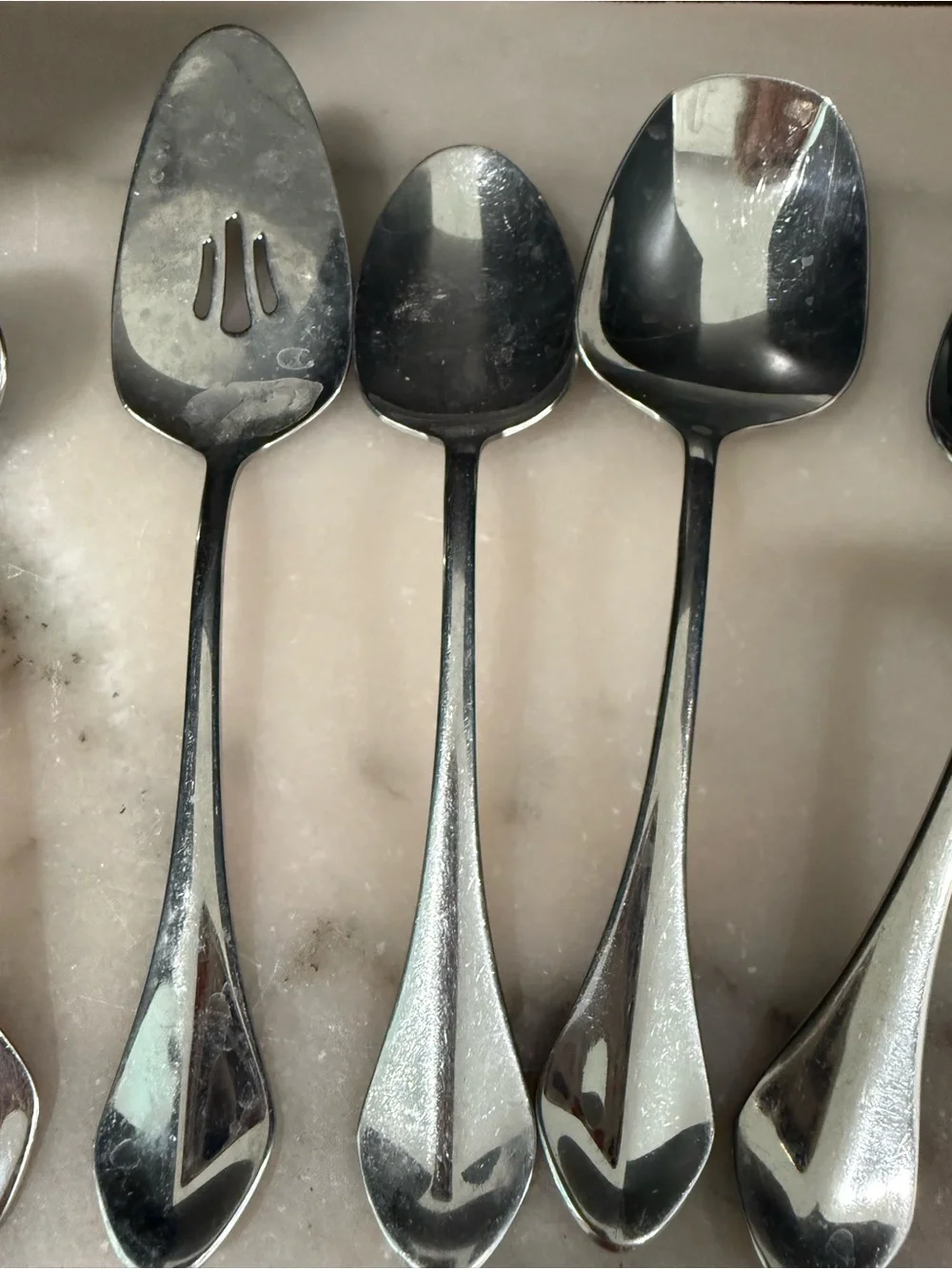 Oneida Capello stainless steel serving and hostess utensils Set of 5